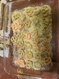 Peanut butter covered pretzels